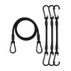Bungee Cords with Carabiner Clips, 4 Pack 200cm Long Heavy