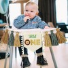 Jungle Safari High Chair Banner Baby Safari Birthday Decoration Baby