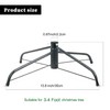 Mttbiuu Christmas Tree Stand- Xmas Tree Bracket Iron Christmas Tree