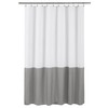 ALYVIA SPRING Waterproof Fabric Shower Curtain Liner - Soft &