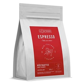 Original L'Osteria Espresso Beans, Barista Espresso from Our Restaurant, Whole Coffee Beans, Bean Coffee in Various Sizes (250) - Losteria Coffee