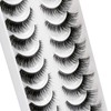 3D False Eyelashes, Natural Eyelashes, Pure Handmade Natural Look, Fluffy
