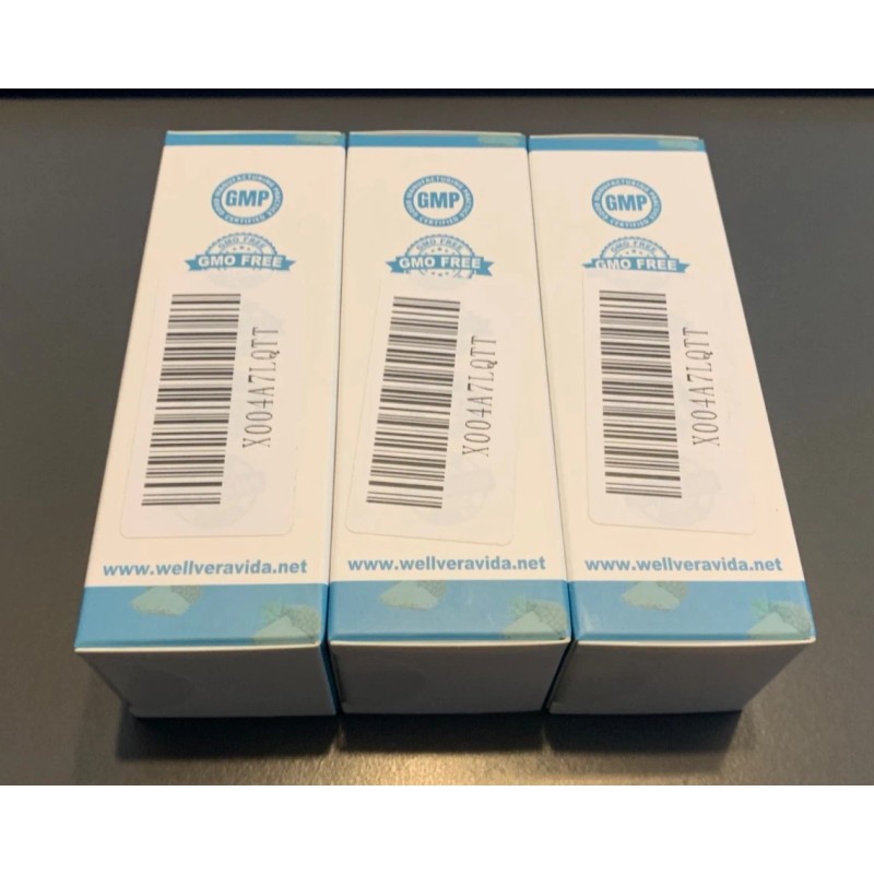 WellVeraVida Magnesium L-Threonate Liquid, Triple Sleep 2 Fl Oz (Pack