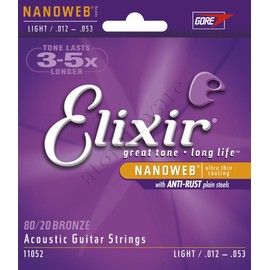 Elixir Elixir of Sir Guitar Strings 12 – 53 X Pack Set of 3 11052 – 3P