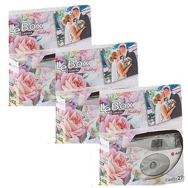3x 1A Photo Porst Disposable Camera AgfaPhoto LeBox Wedding