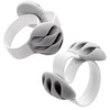 Pstyle PST-083 Cable Holder, Clip, Desk, Stylish, Set of 2