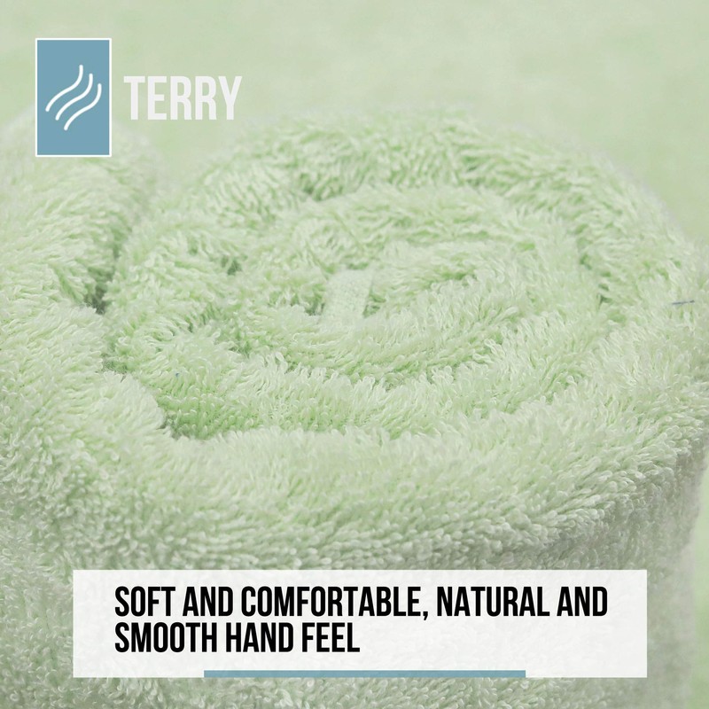 LINENOVA 100% Cotton Face Washer Towel (10 Pack) - Ultra-Soft,