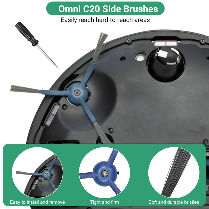 Bpbdzz Replacement Kit for Eufy Robot Vacuum Omni C20 –