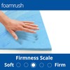 FoamRush 3" x 22" x 29" Cool Gel Memory Foam