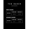 Ted Baker Men's 3 Pack Cushioned Crew Socks, Black, OS