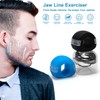 SJBAUTYO 4-Piece Jaw Trainer Set with Jawline Balls for Effective