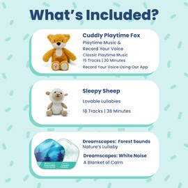 Storypod Letters & Calm Set for The Learning-First Audio Play System | Content for Ages 1 Year, 9 Months | SEL Audio Learning & Interactive Fun