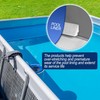 Desunqin 46.5" 20PCS Peel and Stick Pool Cove for 24'