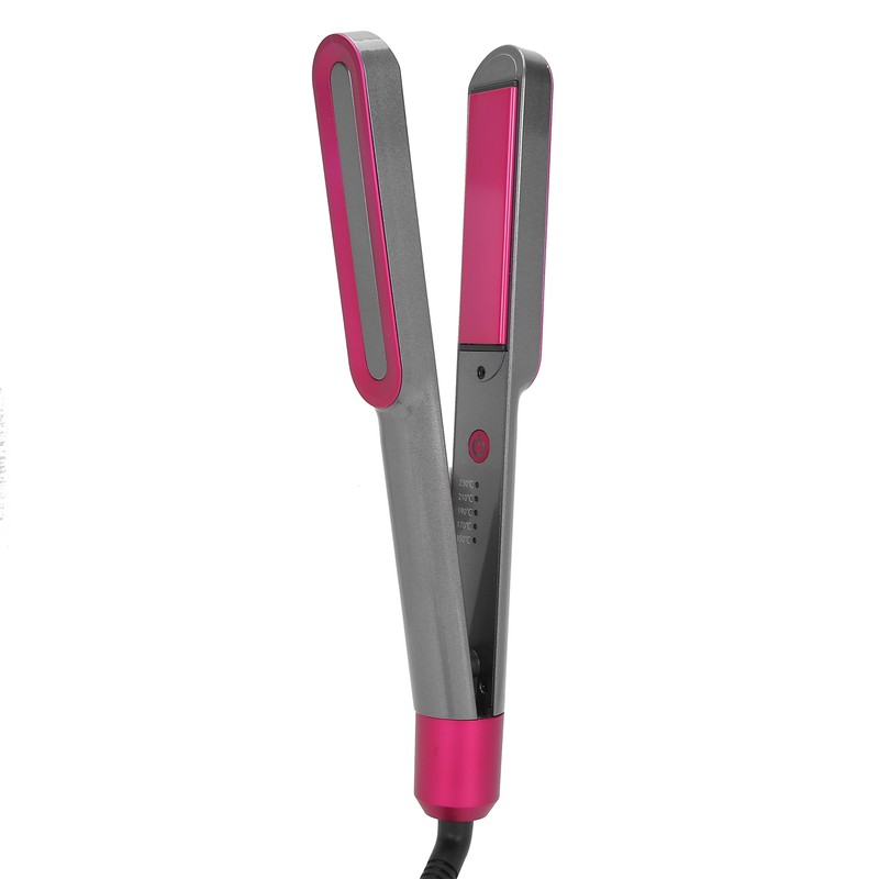 Hair Curler Straightener Dual Use Ceramic Barrel Adjustable Temperature Hairstyling
