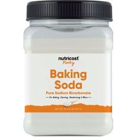 Nutricost Baking Soda (2 LBS) - For Baking, Cleaning, Deodorizing, and More (Pantry)