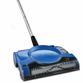 Shark Shark Rechargeable Floor Sweeper, Motorized Brushroll, Compact Swivel Design, Easy-Empty Dust Cup, 10" Cleaning Path, Powerful Debris, Dust & Pet Hair Pickup, for All Floor Types, Blue, V2700Z