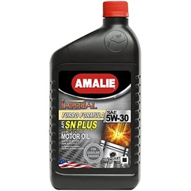AMALIE Imperial Turbo 5W-30 Motor Oil (160-71066-56) 1 Quart Bottle, Pack of 12 | Made in USA