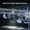 QWORK Aluminum Stage Light Truss Clamp 10 Pack, 1.18" to