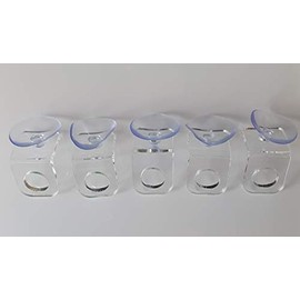 Reef-Geeks 5x single laser cut acylic frag rack (Crystal clear)