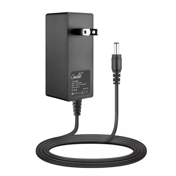 Omilik 15V AC Adapter Charger For Snap On Scanner Solus