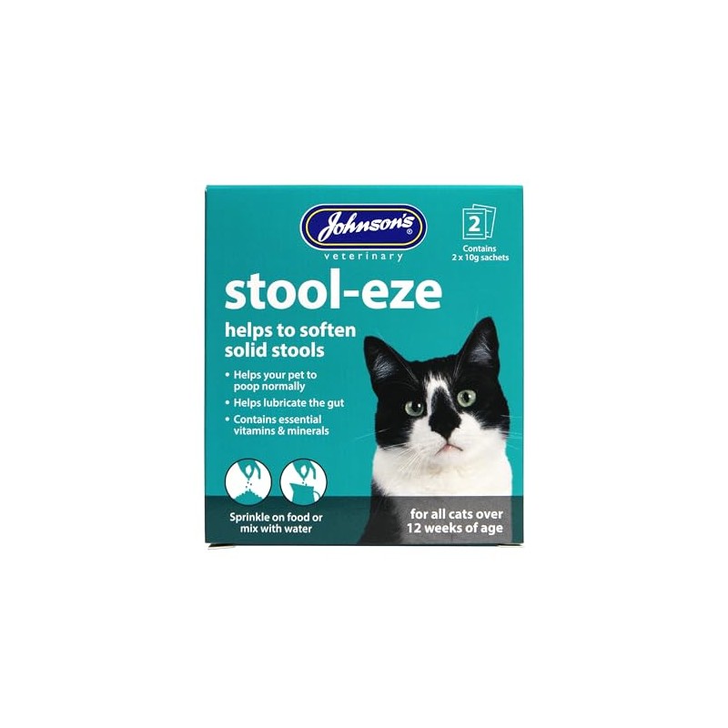 Johnson's Vet Products Stool-Eze - Helps To Soften Solid Stools