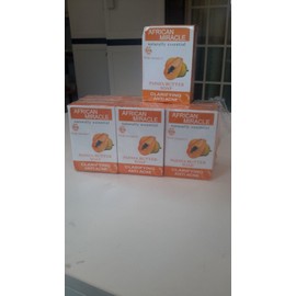 Miracle 6PK  AFRICAN MIRACLE NATURALLY PAPAYA CLARFYING BODY SOAP.