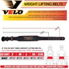 VELO Power Weight Lifting Buffalo Hide 4" Leather Belt Gym