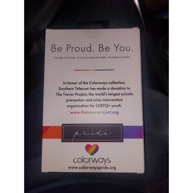 Colorways PRIDE True Wireless Earbuds Trevor Project