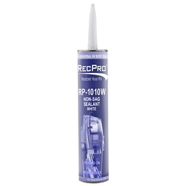 RecPro 1010 Non-Sag RV Lap Sealant | Caulk (4 Tubes) | Made in USA