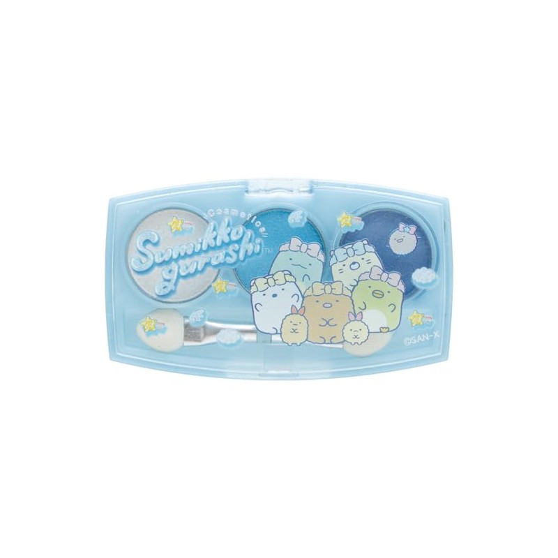 San-X Sumikko Gurashi FE41202 Lipstick & Eye Shadow Set, Blue,