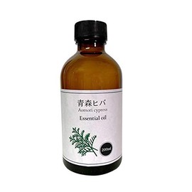 Natural Hiba Oil Produced in Aomori Prefecture with Inner Stopper, Natural Oil Hiba Oil, 6.8 fl oz (200 ml)