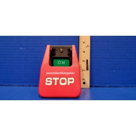 Emergency Stop Large Cover Paddle Action Push Button Table Saw On Off Switch