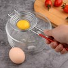 Egg Separator Long Handle Egg White Separator Stainless Steel Egg