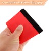 QUARKZMAN Vinyl Squeegee, Felt Edge Vinyl Film Squeegee Tool, 4