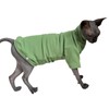 Sphynx Cats Solid Warm Fleece Shirt Cat Turtleneck Undershirt Thermal
