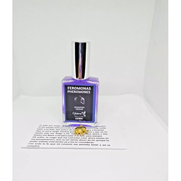 Unbranded PERFUME FEROMONAS DESESPERO AMOR/PERFUME WITH PHEROMONES DESPERATION LOVE 1PC
