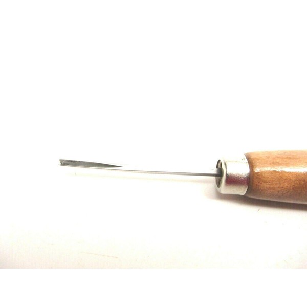 Veiner Line Restoration Gun Stock Gunsmith Woodcarving Checkering Tool 5/32" Bent 60 V RAMELSON USA