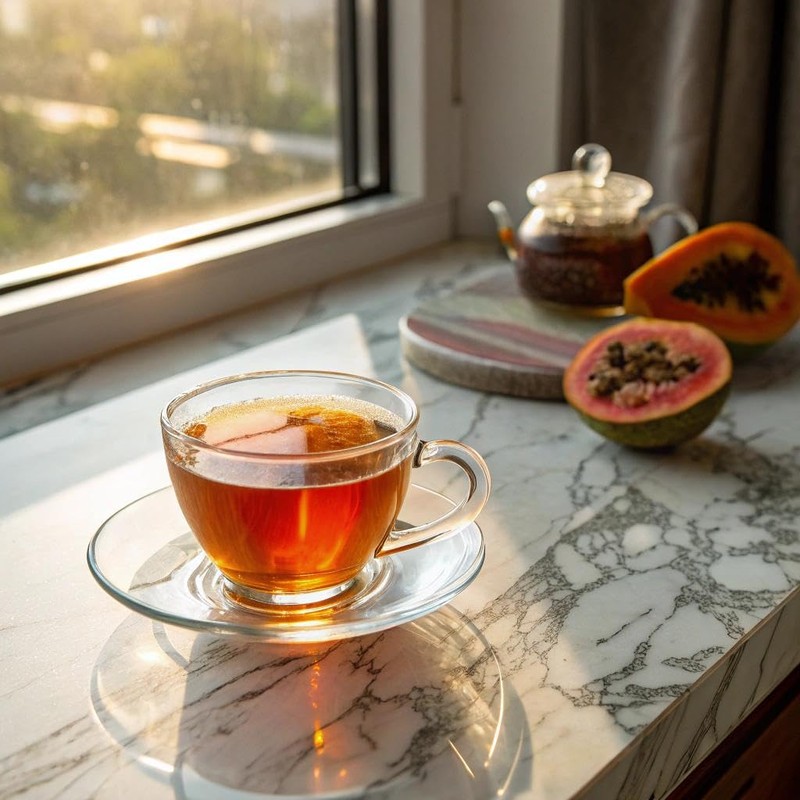 The Republic of Tea – PassionFruit Papaya Black Tea Bags,