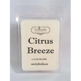 Eartherella CITRUS BREEZE Soy Melts Tarts 2.7 oz
