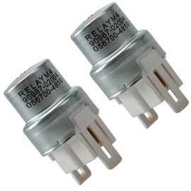 2Pcs Multi Purpose Relay 90987-02004 056700-5260 12V 22A 2 to 4 Switch for Toyota MR2 Hilux 4Runner Lexus SC300 90987-02002,90080-87001,90080-87003 056700-4810
