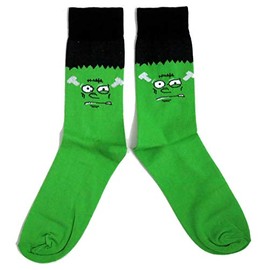 Mens Frankenstein Monster Horror Fan Socks UK 6-11 / Eur 39-45 / USA 7-12
