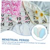 TOVINANNA 3pcs Eco-friendly Period Pads Mesh Cloth Sanitary Towels Washable