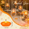 Nuanchu 30 Pcs 1.5'' Christmas Unscented Floating Candles for Centerpieces