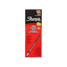 SHARPIE Peel-Off China Marker, Blue, Dozen (1764000)