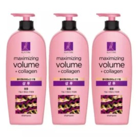 Elastin 엘라스틴 마린콜라겐 볼륨 샴푸 680ml 3개 Elastin Marine Collagen Volume Shampoo 680ml 3pcs
