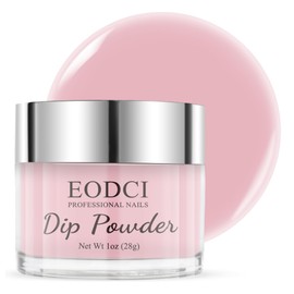EODCI Nude series Dip Powder, Pink Color Nail Dipping Powder French Powder Pro Collection System Nail Art Starter Manicure Salon DIY at Home, Odor-Free&Long-Lasting, No Needed Nail Lamp Curing, 1 Oz