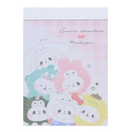 Sanrio Characters x Sticky Notes (Notepad) Mini Mini Memo / Manako Time