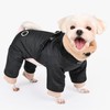 Puppia Everson Dog Jumpsuit for Winter Season, Built-in Harness for