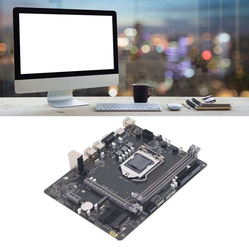 H81M Computer Motherboard LGA1150 CPU Dual Channel DDR3 Memory USB3.0