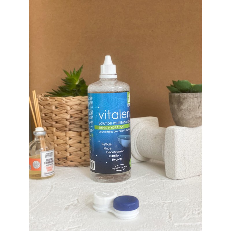 vitalens – Multifunktions-Lösung für Kontaktlinsen Eco 400 ml